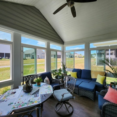 Brumley - interior of addition