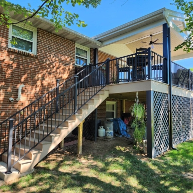 Wilson - new elevated deck and stairs