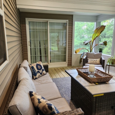 Garner - interior view of home addition